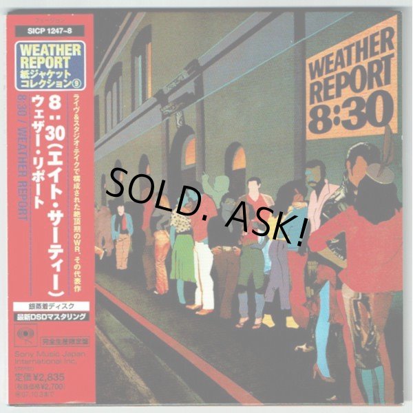Photo1: WEATHER REPORT / 8:30 (Used Japan mini LP CD) (1)