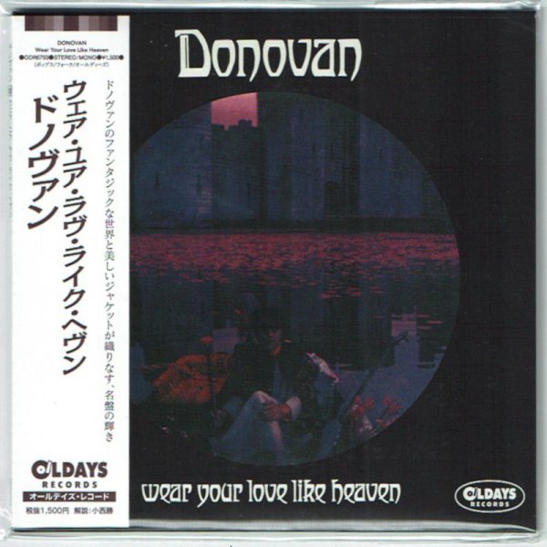 Photo1: DONOVAN / WEAR YOUR LOVE LIKE HEAVEN (Brand New Japan mini LP CD) * B/O * (1)