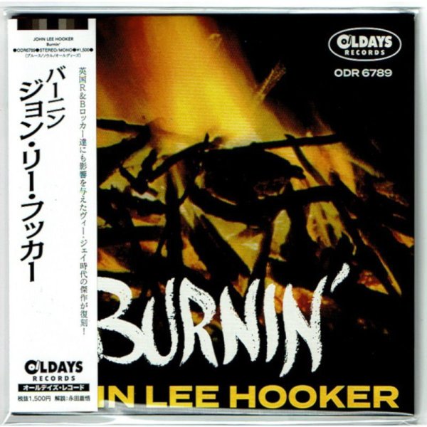 Photo1: JOHN LEE HOOKER / BURNIN' (Brand New Japan mini LP CD) (1)