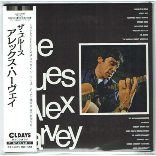 Photo1: ALEX HARVEY / THE BLUES (Brand New Japan mini LP CD) * B/O * (1)