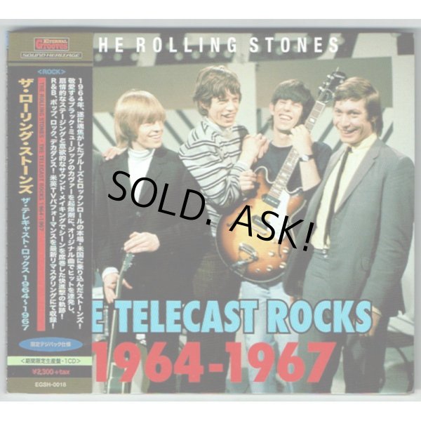 Photo1: THE ROLLING STONES / THE TELECAST ROCKS 1964-1967 (Used Japan digipak CD) (1)