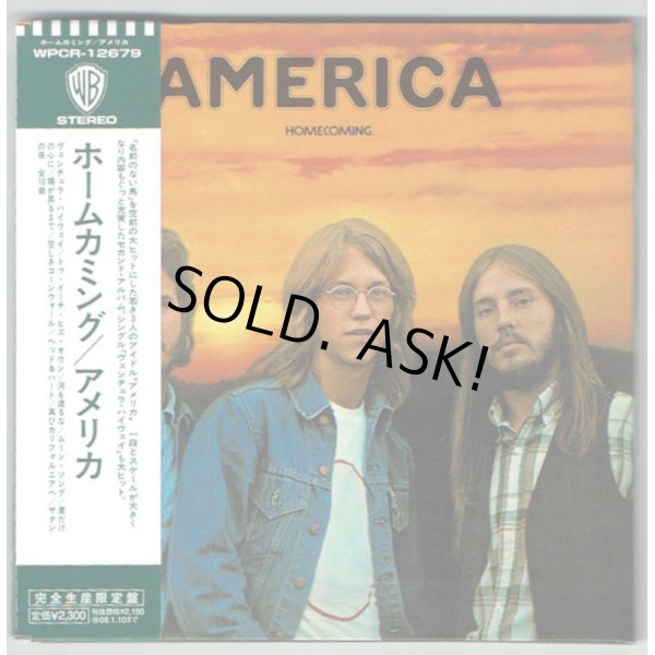 Photo1: AMERICA / HOMECOMING (Used Japan mini  LP CD) (1)