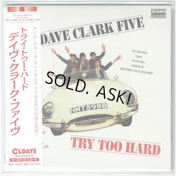 Photo1: THE DAVE CLARK FIVE / TRY TOO HARD (Brand New Japan mini LP CD) (1)