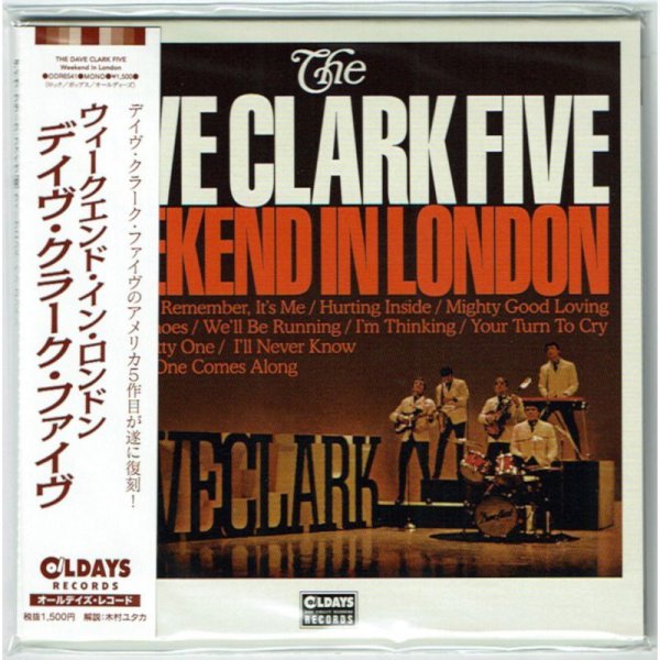 Photo1: THE DAVE CLARK FIVE / WEEKEND IN LONDON (Brand New Japan mini LP CD) * B/O * (1)