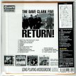 Photo2: THE DAVE CLARK FIVE / THE DAVE CLARK FIVE RETURN! (Brand New Japan mini LP CD) * B/O * (2)