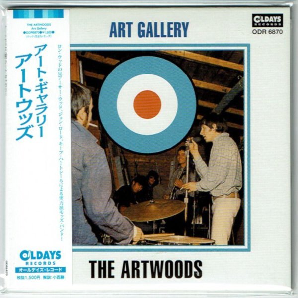 Photo1: THE ARTWOODS / ART GALLERY (Brand New Japan mini LP CD) * B/O * (1)