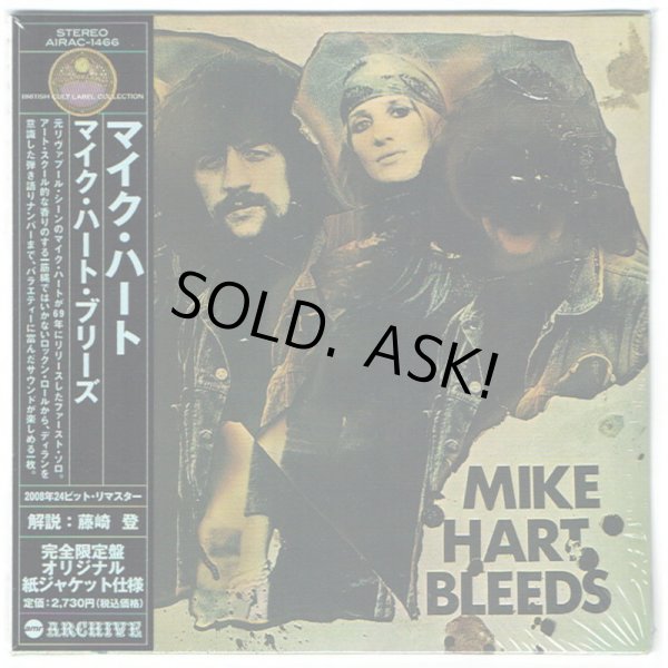 Photo1: MIKE HART / MIKE HART BLEEDS (Unopened Japan mini LP CD) (1)