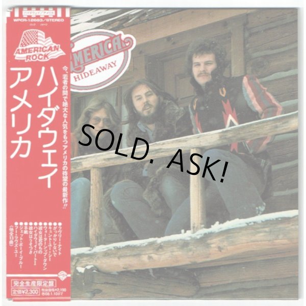 Photo1: AMERICA / HAT TRICK (Used Japan mini LP CD) (1)