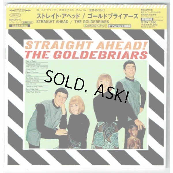 Photo1: THE GOLDEBRIARS / STRAIGHT AHEAD (Used Japan mini LP CD) (1)