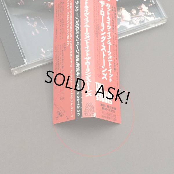 Photo2: THE ROLLING STONES / GOT LIVE IF YOU WANT IT (Used Japan jewel case CD) (2)
