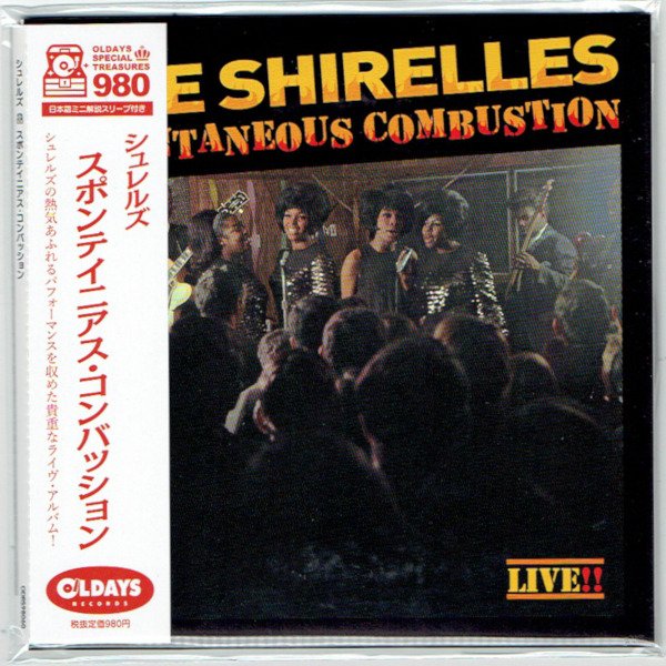 Photo1: THE SHIRELLES / SPONTANEOUS COMBUSTION (Brand New Japan mini LP CD) * B/O * (1)