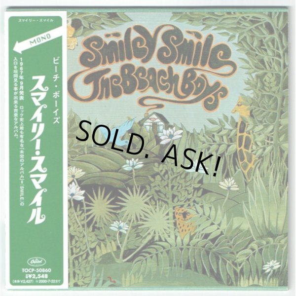 Photo1: THE BEACH BOYS / SMILEY SMILE - Replica OBI (Used Japan mini LP CD) (1)