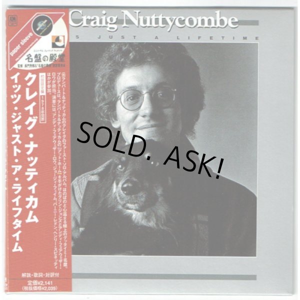 Photo1: CRAIG NUTTYCOMBE / IT'S JUST A LIFETIME (Used Japan mini LP CD) (1)