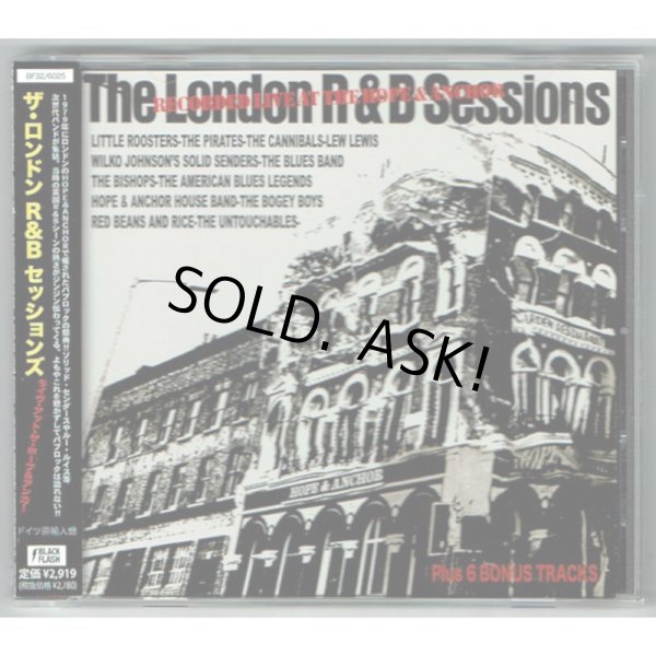 Photo1: V.A. / THE LONDON R&B SESSIONS - RECORDED LIVE AT THE HOPE & ANCHOR (Used Japan Jewel Case CD) (1)