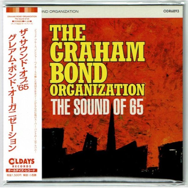 Photo1: GRAHAM BOND ORGANIZATION / THE SOUND OF 65 (Brand New Japan mini LP CD) * B/O * (1)