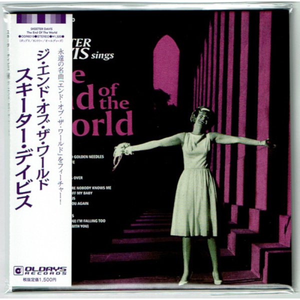 Photo1: SKEETER DAVIS / THE END OF THE WORLD (Brand New Japan mini LP CD) * B/O * (1)