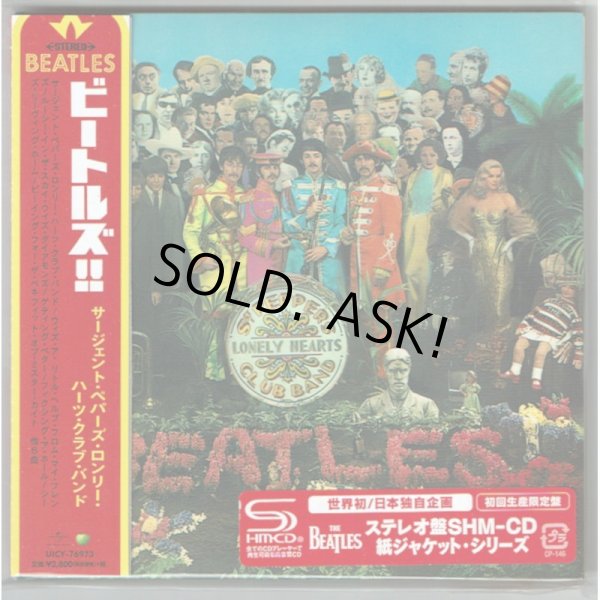 Photo1: THE BEATLES / SGT. PEPPER'S LONELY HEARTS CLUB BAND (Used Japan mini LP SHM-CD - 1st press) (1)