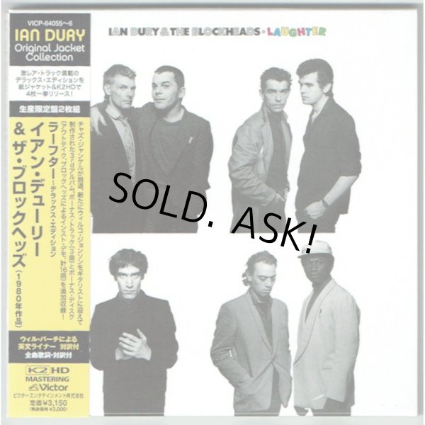 Photo1: IAN DURY & THE BLOCKHEADS / LAUGHTER: DELUXE EDITION (Used Japan mini LP CD) Wilko Johnson (1)