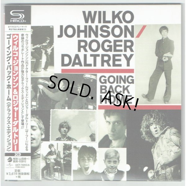 Photo1: WILKO JOHNSON & ROGER DALTREY / GOING BACK HOME: DELUXE EDITION (Used Japan mini LP SHM-CD) The Who (1)