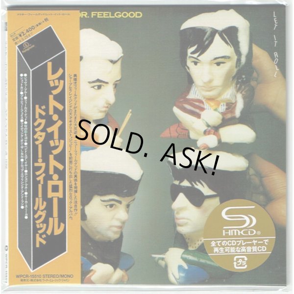 Photo2: DR. FEELGOOD / LET IT ROLL (Used Japan mini LP SHM-CD)  (2)