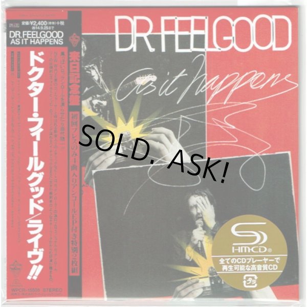 Photo2: DR. FEELGOOD / AS IT HAPPENS (Used Japan mini LP CD) (2)