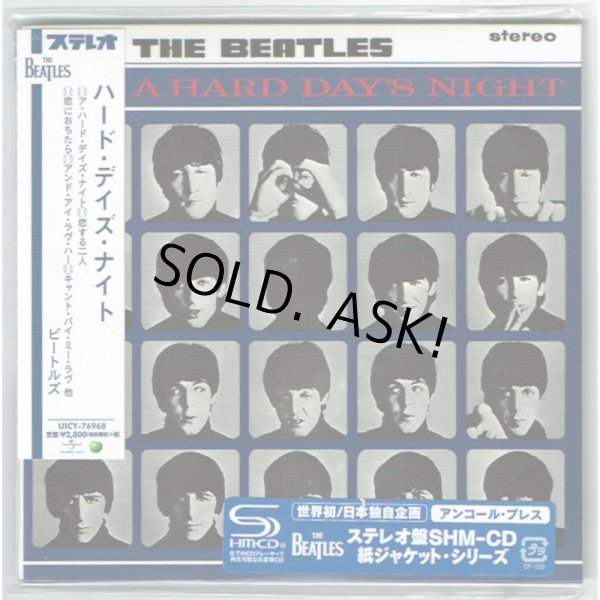 Photo2: THE BEATLES / A HARD DAY'S NIGHT - uncore press (Used Japan mini LP SHM-CD) (2)