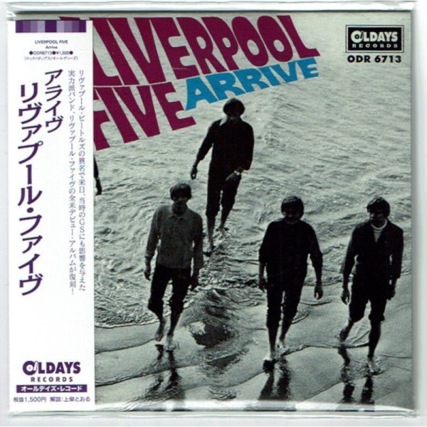 Photo1: LIVERPOOL FIVE / ARRIVE (Brand New Japan mini LP CD) * B/O * (1)