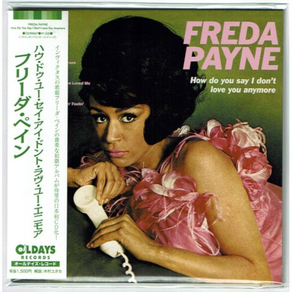 Photo1: FREDA PAYNE / HOW DO YOU SAY I DON'T LOVE YOU ANYMORE (Brand New Japan mini LP CD) * B/O * (1)