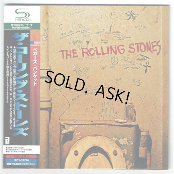 Photo1: THE ROLLING STONES / BEGGARS BANQUET (Used Japan mini LP SHM-CD) (1)