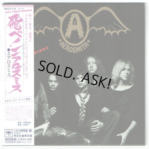 Photo1: AEROSMITH / GET YOUR WINGS (Used Japan mini LP CD) (1)