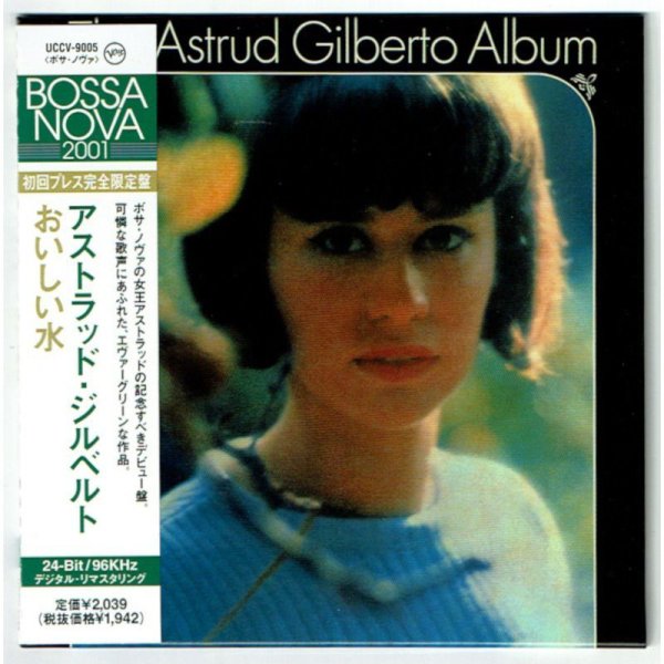 Photo1: ASTRUD GILBERTO with ANTONIO CARLOS JOBIM / THE ASTRUD GILBERTO ALBUM (Used Japan mini LP CD) Marty Paich (1)