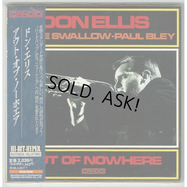 Photo1: DON ELLIS / OUT OF NOWHERE (Used Japan mini LP CD) CANDID (1)