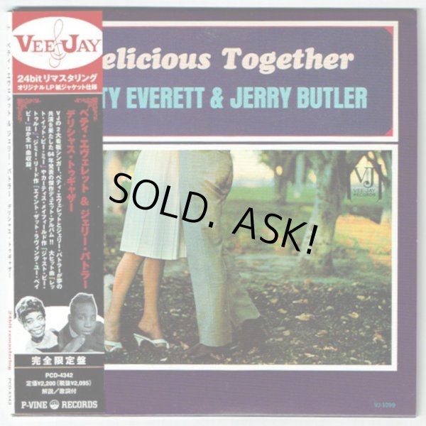 Photo1: BETTY EVERETT & JERRY BUTLER / DELICIOUS TOGETHER (Used Japan mini LP CD) Vee-Jay (1)