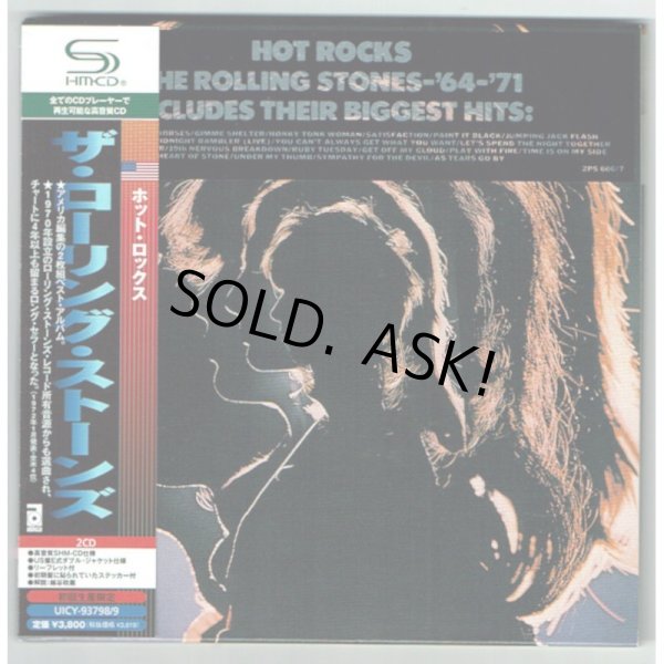 Photo1: THE ROLLING STONES / HOT ROCKS 1964-1971 (Used Japan mini LP SHM-CD) (1)