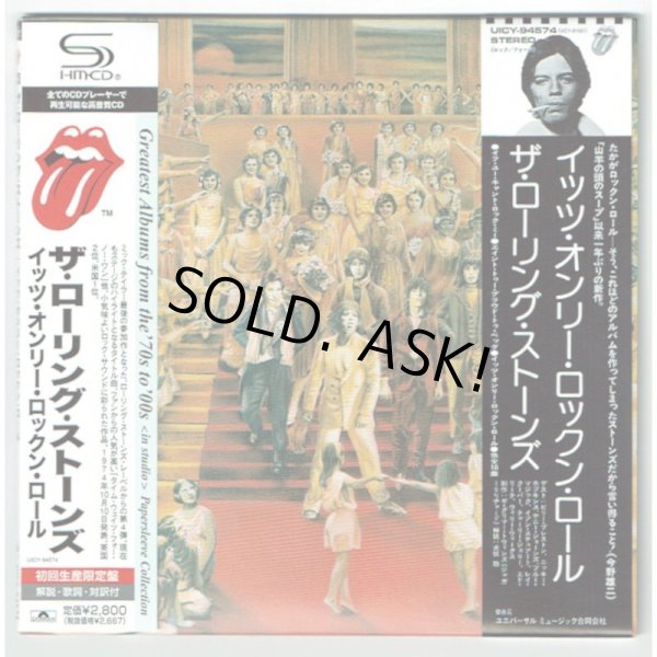 Photo1: THE ROLLING STONES / IT'S ONLY ROCK 'N ROLL (Used Japan mini LP SHM-CD) (1)