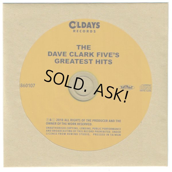 Photo4: THE DAVE CLARK FIVE / Oldays Records Promo Empty Box, Promo CD & Promo OBIs SET (Used Japan mini LP Promo SET) (4)