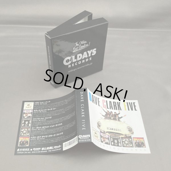 Photo1: THE DAVE CLARK FIVE / Oldays Records Promo Empty Box & Promo Cover SET (Used Japan mini LP Promo SET) (1)