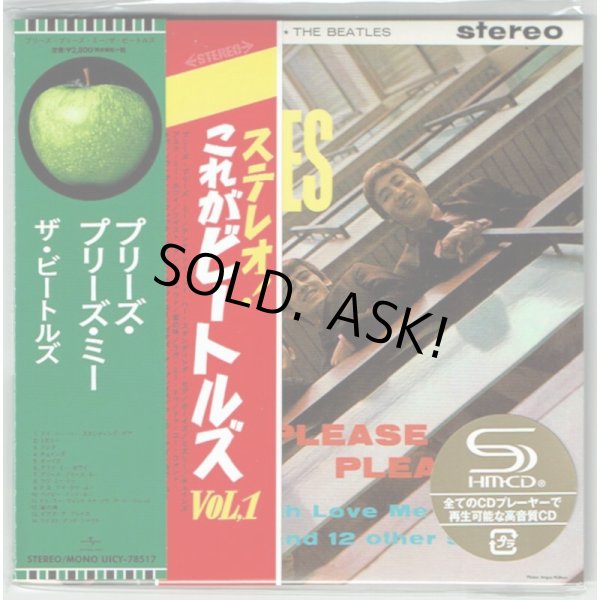 Photo1: THE BEATLES / PLEASE PLEASE ME (Used Japan mini LP SHM-CD) (1)