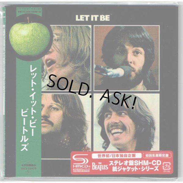 Photo1: THE BEATLES / LET IT BE (Used Japan mini LP SHM-CD - 1st press) (1)