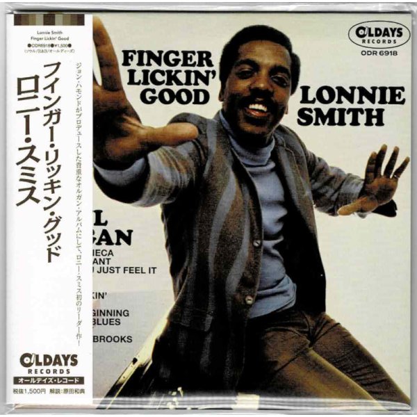 Photo1: LONNIE SMITH / FINGER LICKIN' GOOD (Brand New Japan mini LP CD) * B/O * (1)