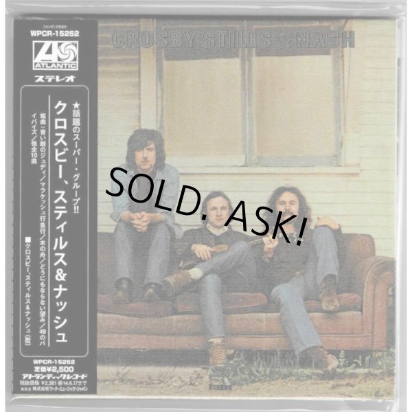 Photo1: CROSBY, STILLS & NASH / CROSBY, STILLS & NASH (Brand New Japan mini LP CD) CS&N (1)