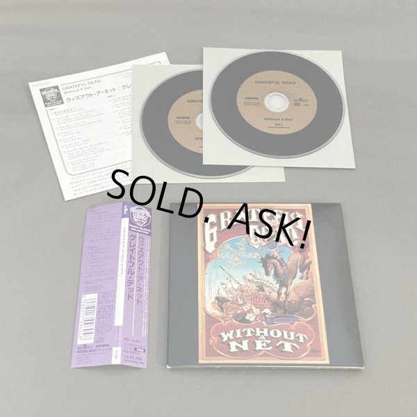Photo2: GRATEFUL DEAD / WITHOUT A NET (Used Japan mini LP CD) (2)