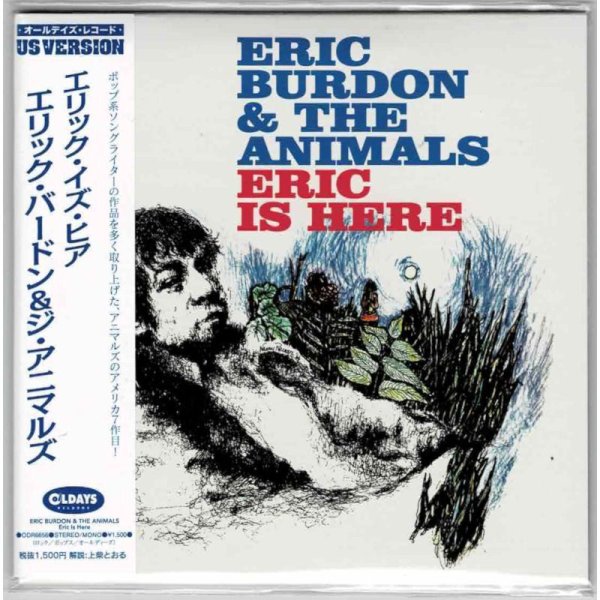 Photo1: ERIC BURDON & THE ANIMALS / ERIC IS HERE (Brand New Japan mini LP CD) * B/O * (1)