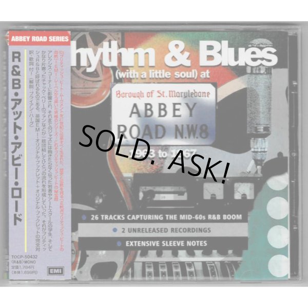 Photo1: V.A. / RHYTHM & BLUES (WITH A LITTLE SOUL) AT ABBEY ROAD 1963 TO 1967 (Used Japan Jewel Case CD) (1)