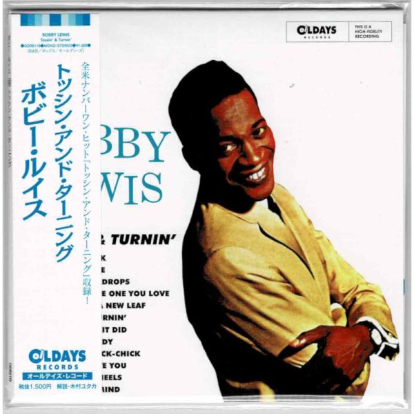 Photo1: BOBBY LEWIS / TOSSIN' & TURNIN' (Brand New Japan mini LP CD) * B/O * (1)