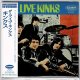 THE KINKS / THE LIVE KINKS (Brand New Japan mini LP CD) * B/O *