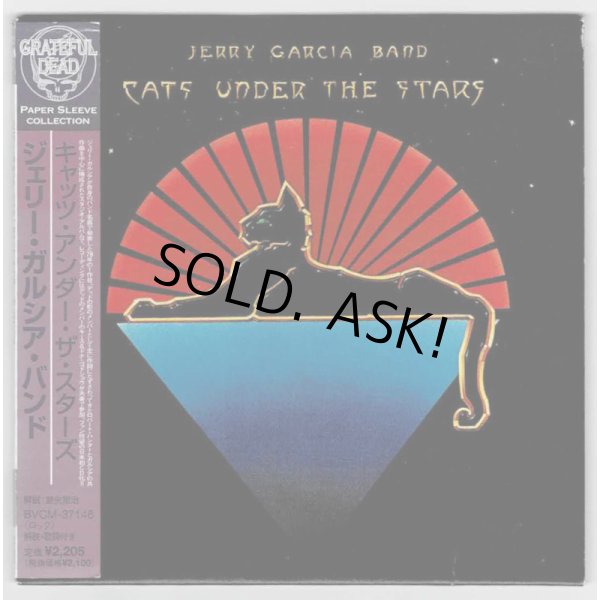 Photo1: JERRY GARCIA BAND / CATS UNDER THE STARS (Used Japan mini LP CD) (1)