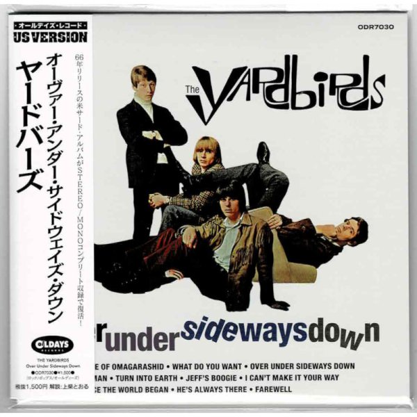 Photo1: THE YARDBIRDS / OVER UNDER SIDEWAYS DOWN (Brand New Japan mini LP CD) * B/O * (1)