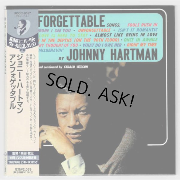 Photo1: JOHNNY HARTMAN / UNFORGETTABLE (Used Japan mini LP CD) (1)