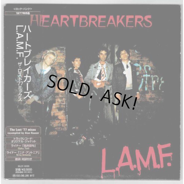 Photo1: HEARTBREAKERS / L.A.M.F. (Used Japan mini LP CD + 8cm CD) Johnny Thunders (1)